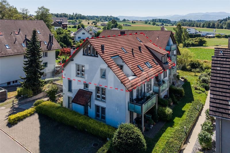 5 ½ ZIMMER ATTIKA-MAISONETTE-WOHNUNG MIT TERRASSE (1)