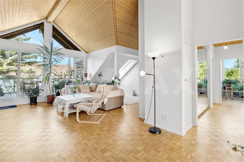Grosszügige 4½-Zimmer Dachwohnung Licht, Weitsicht und Stil (10)