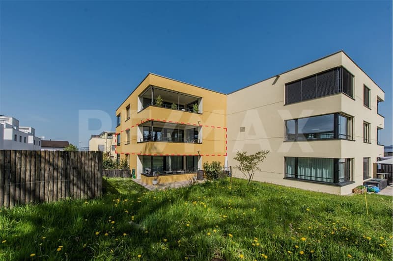 HOCHWERTIGE 4 ½ ZIMMER MINERGIE-WOHNUNG IM ERSTEN OBERGESCHOSS (1)