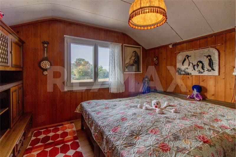 Charmantes 4½ Zimmer Chalet mit Weitblick über Feld und Flur im Wohnrecht (5)