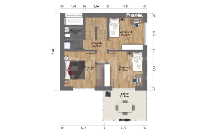 IN GEHDISTANZ ZUM S-BAHNHOF: FREISTEHENDES 5½-ZIMMER-HAUS (10)