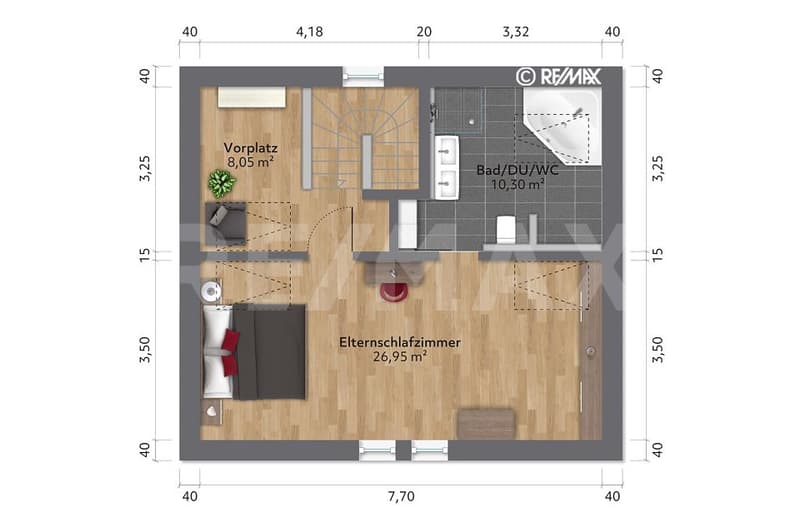 IN GEHDISTANZ ZUM S-BAHNHOF: FREISTEHENDES 5½-ZIMMER-HAUS (11)