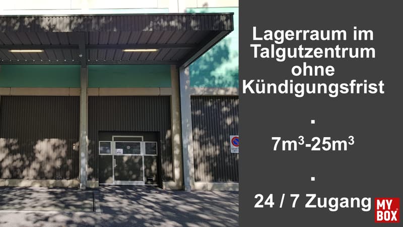 Lagerräume zw. 7m3 und 25m3 flexibel zu vermieten. Keine Kündigungsfrist. (1)