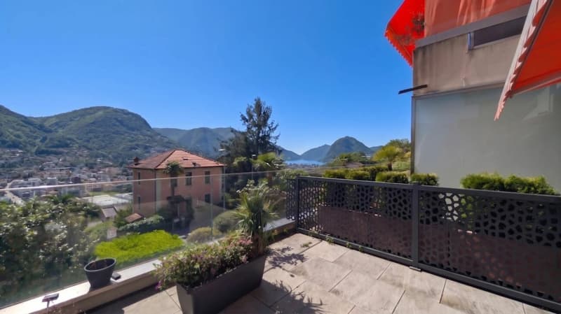 Elegantes 2.5-Zimmer-Wohnung mit großer Terrasse und Seeblick sowie Schwimmbad (9)