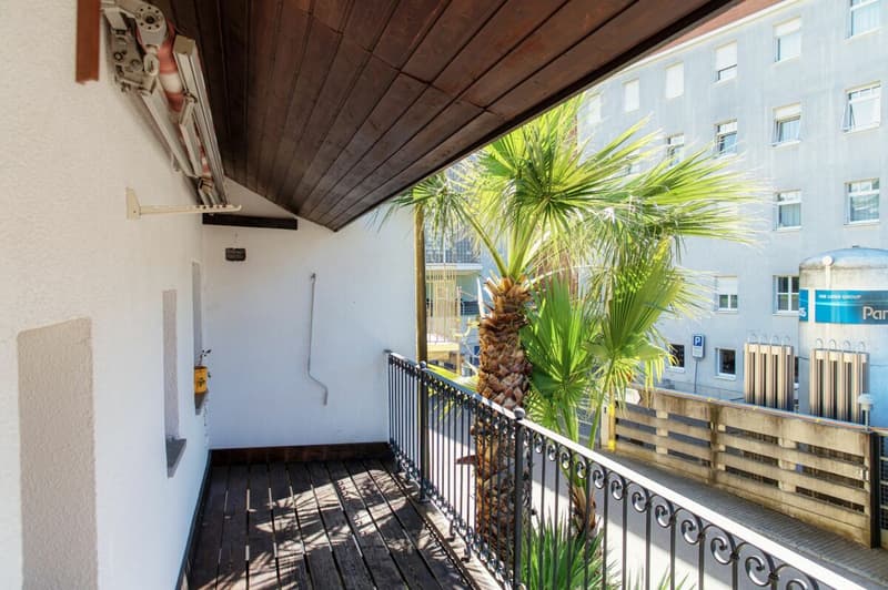 Gemütliches renoviertes Duplex in der Nähe des EOC in Bellinzona - Ferienhaus (14)