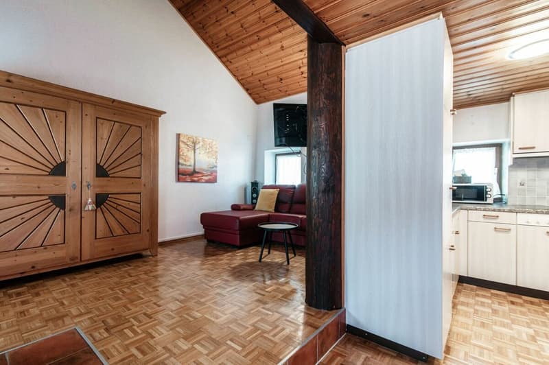 Gemütliches renoviertes Duplex in der Nähe des EOC in Bellinzona - Ferienhaus (3)