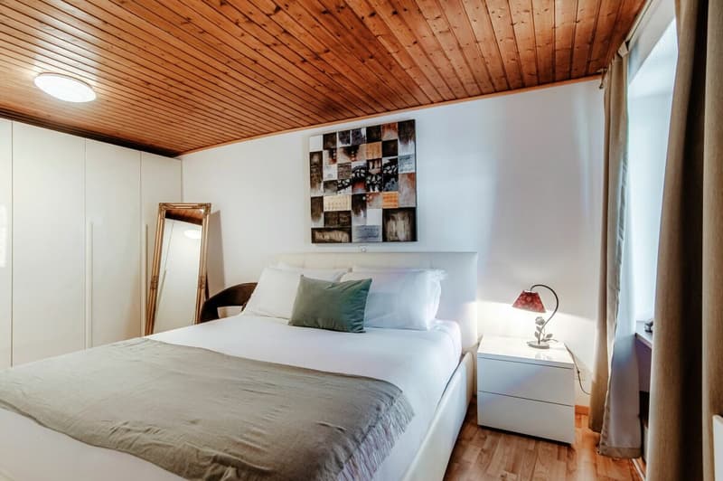 Gemütliches renoviertes Duplex in der Nähe des EOC in Bellinzona - Ferienhaus (7)