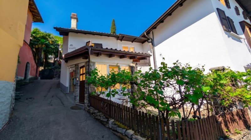 Rustique caractéristique rénové avec cheminée et terrasse dans le noyau historique de Mondonico (3)