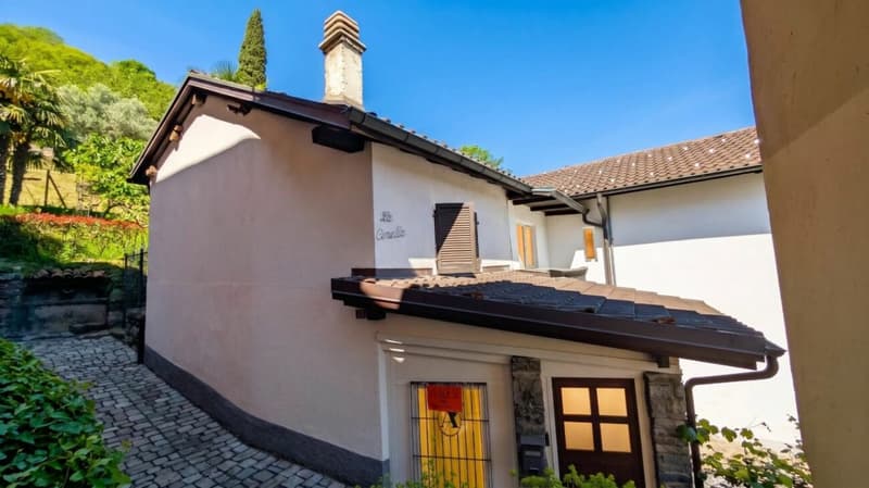 Rustique caractéristique rénové avec cheminée et terrasse dans le noyau historique de Mondonico (12)