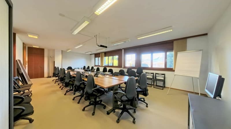 Bureau de représentation avec vue sur le lac - fractionnable sur mesure (1)