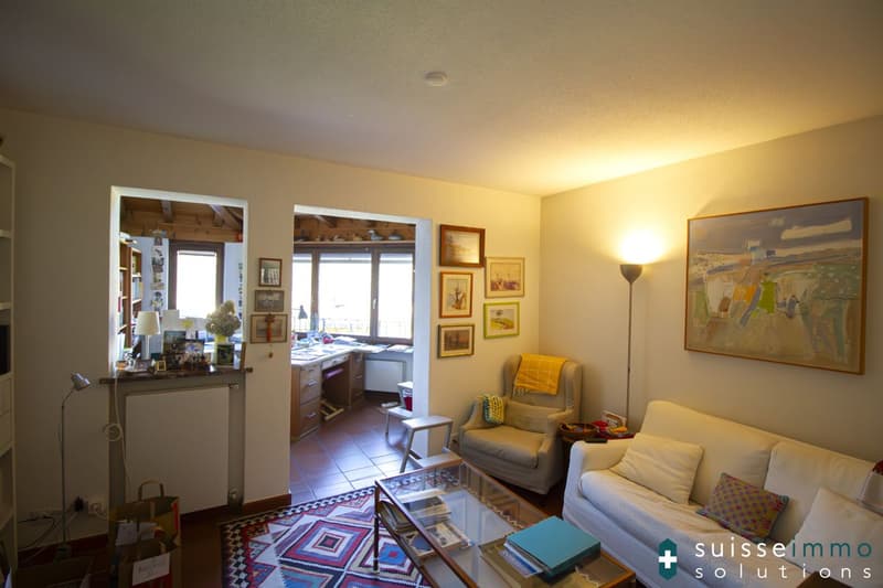 Vezia, Confortevole Villa Bifamiliare con Giardino (4)