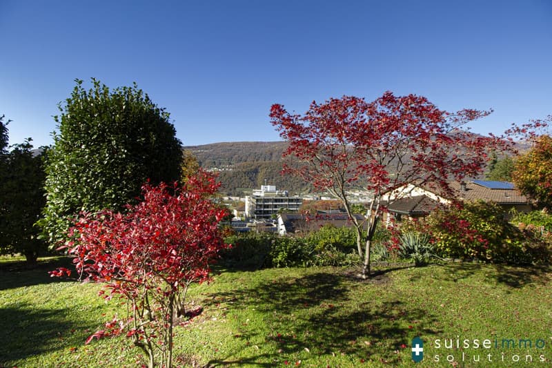 Vezia, Confortevole Villa Bifamiliare con Giardino (13)