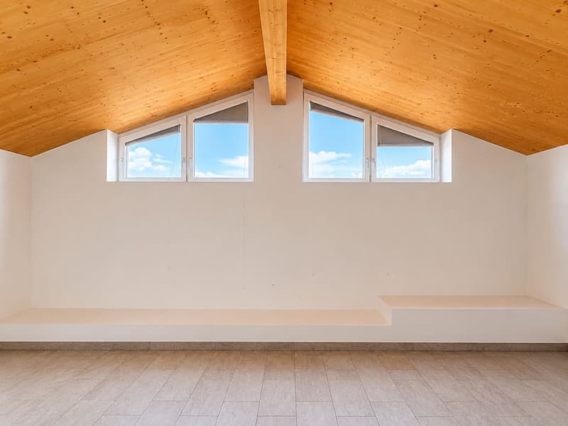 Manno-Elegante attico mansardato di 2.5 loc. completamente ristrutturato (7)
