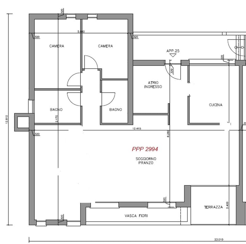 Montagnola - elegante appartamento di 3.5 loc Ristrutturato (5)