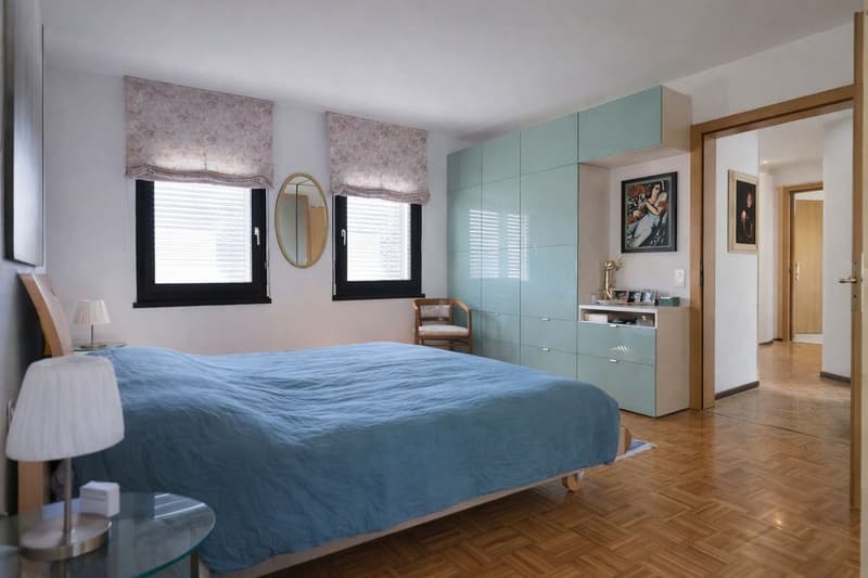 Casa unifamiliare immersa nel verde con vista panoramica e ampia terrazza a Vacallo (13)