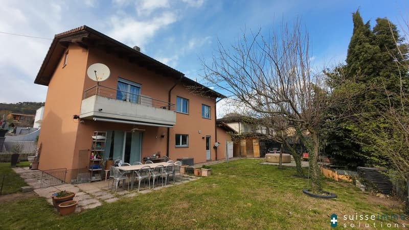 Maison unifamiliale avec jardin dans une position stratégique à Rancate (9)