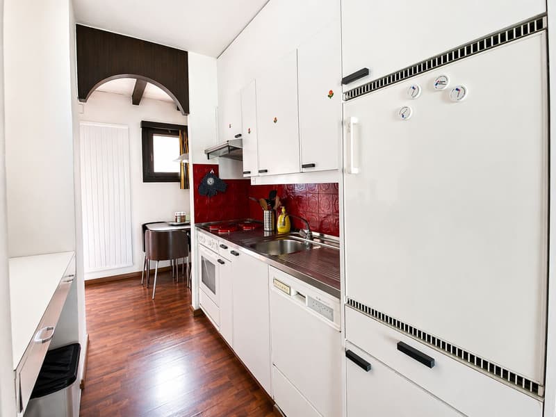 Montagnola - Charming Duplex 2.5 rooms - with private deck and parking space in the garage (5)