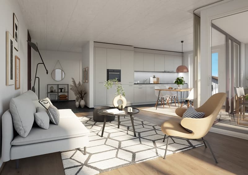 TOPMODERN! Sonnige 1 Zimmerwohnung mit Balkon an zentraler Lage (4)