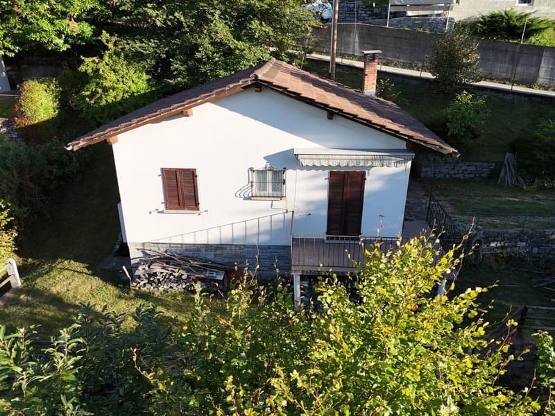 Rustico immerso nel verde con vista panoramica, a pochi minuti da Bellinzona (3)