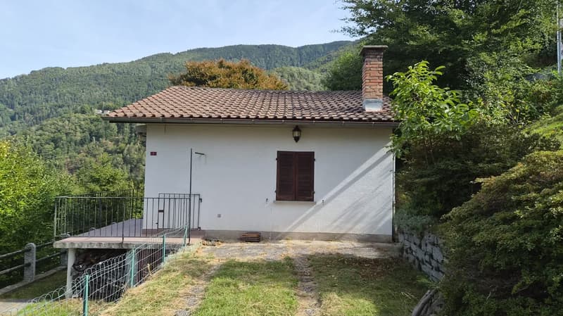 Rustico immerso nel verde con vista panoramica, a pochi minuti da Bellinzona (4)