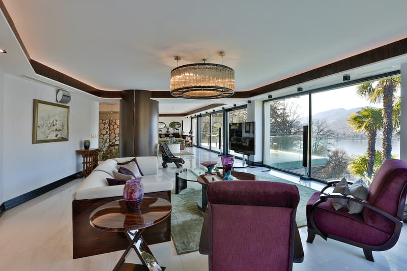 Moderna Villa di Lusso con Vista Lago di Lugano e Darsena Privata (9)