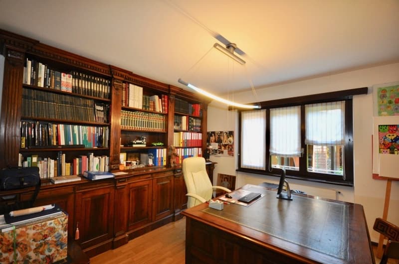 Villa con piscina e giardino in vendita a Magliaso (9)