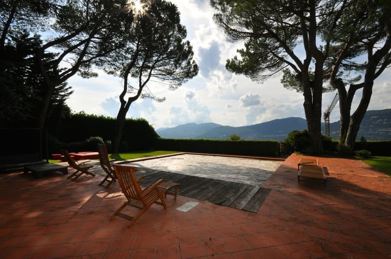Villa con  giardino e piscina in vendita a Montagnola, Lago di Lugano (2)