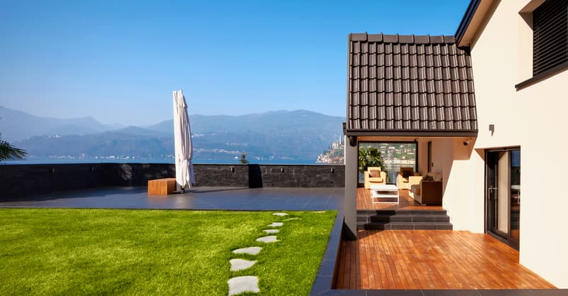 Moderna Villa di Lusso con Vista Lago di Lugano, Piscina e Posto Barca (4)