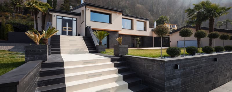 Moderna Villa di Lusso con Vista Lago di Lugano, Piscina e Posto Barca (3)