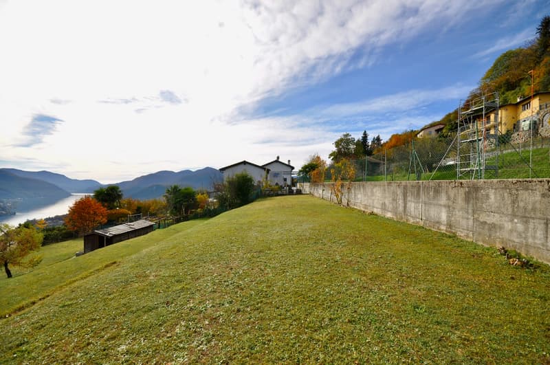Terreno Edificabile di 1'150 mq con Vista Lago di Lugano a Vernate (4)