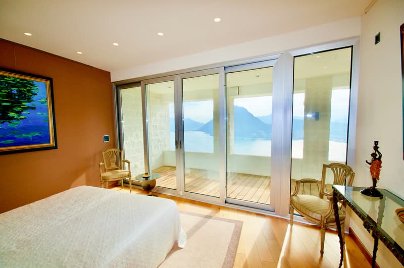 Moderno Attico Duplex di Lusso con Vista Mozzafiato sul Lago di Lugano (13)