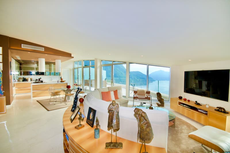 Moderno Attico Duplex di Lusso con Vista Mozzafiato sul Lago di Lugano (4)