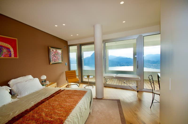 Moderno Attico Duplex di Lusso con Vista Mozzafiato sul Lago di Lugano (11)