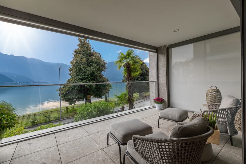 Moderno Appartamento 5.5 locali con Vista Lago di Lugano a Melide (2)