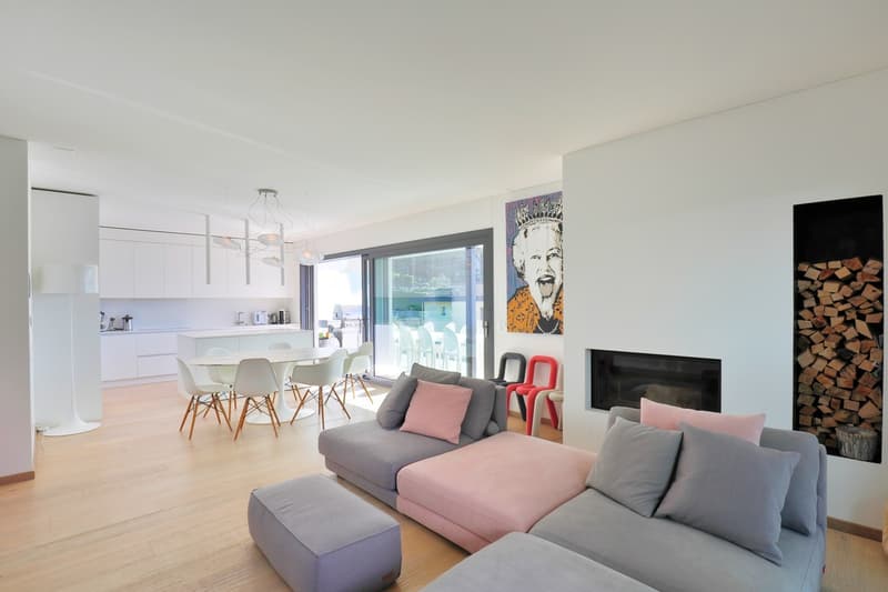 Moderno Attico: Terrazza Panoramica e Finiture di Pregio (11)
