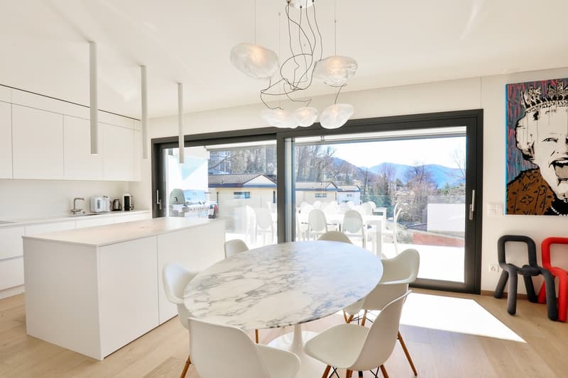 Moderno Attico: Terrazza Panoramica e Finiture di Pregio (12)