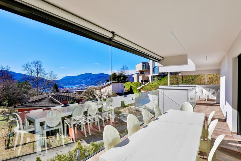 Moderno Attico: Terrazza Panoramica e Finiture di Pregio (5)