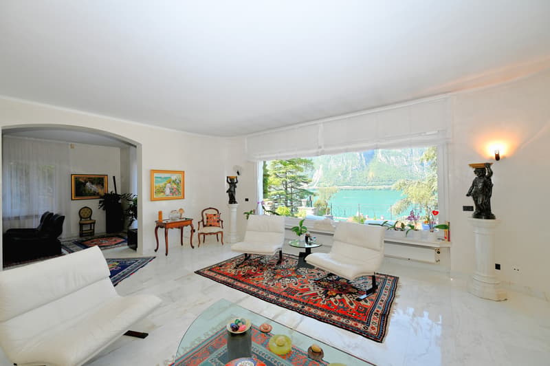 Elegante Villa con Vista Lago di Lugano a Campione d'Italia (7)