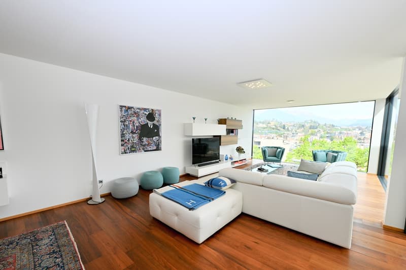 Lusso, Comfort e Vista Lago: Raffinato 4.5 Locali a Paradiso (9)