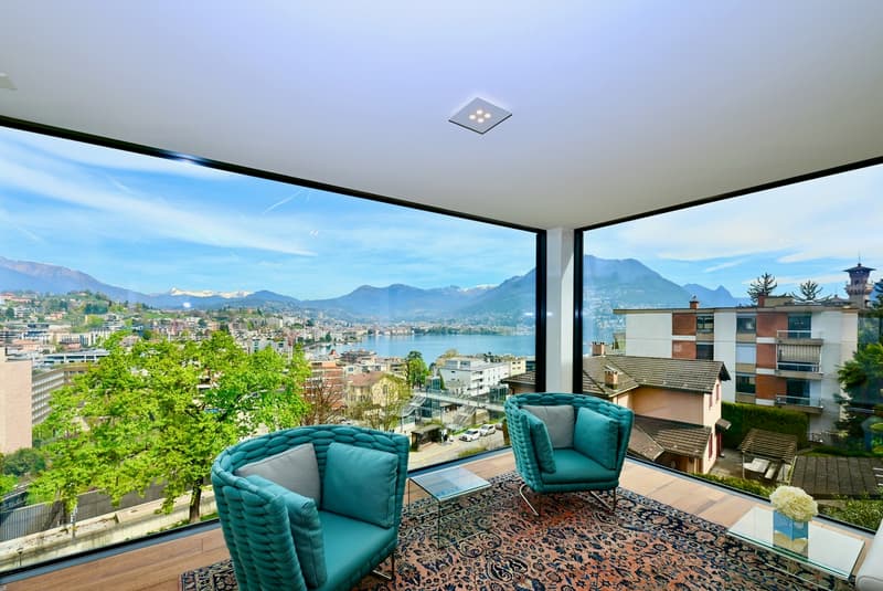 Lusso, Comfort e Vista Lago: Raffinato 4.5 Locali a Paradiso (5)