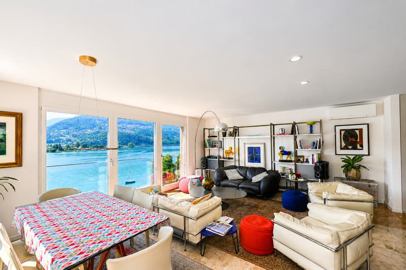 Luminosa Villa con Giardino, Piscina e Vista sul Lago di Lugano (12)
