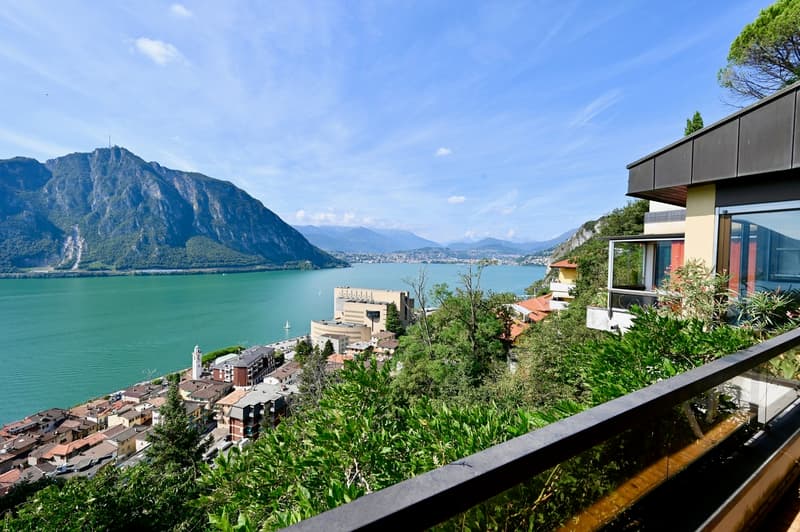 Villa with 2 Independent Apartments and Breathtaking Lake View at 180 Degrees (2)