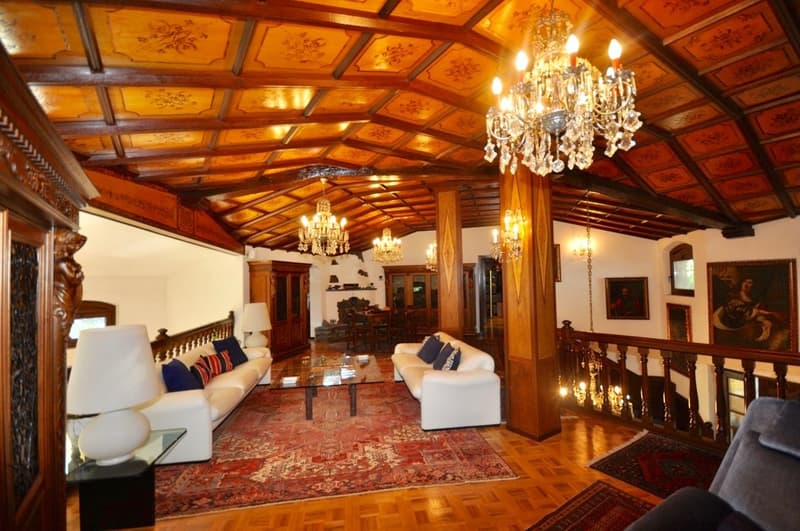 Villa in Stile Ticinese Immersa nel Verde con Privacy e Vista Lago (12)