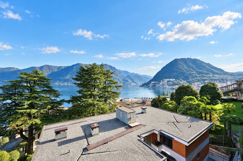 Elegante Appartamento con Vista Lago Mozzafiato a Lugano (2)