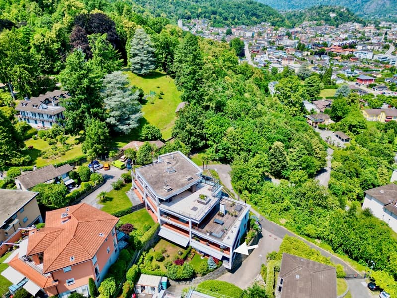Casa vacanza ad Ascona con terrazza panoramica, vicino al centro città (13)