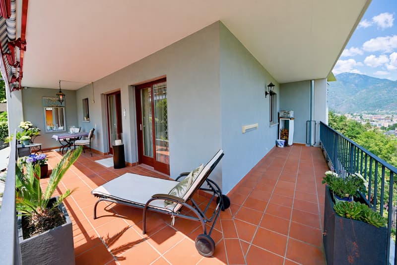 Casa vacanza ad Ascona con terrazza panoramica, vicino al centro città (5)
