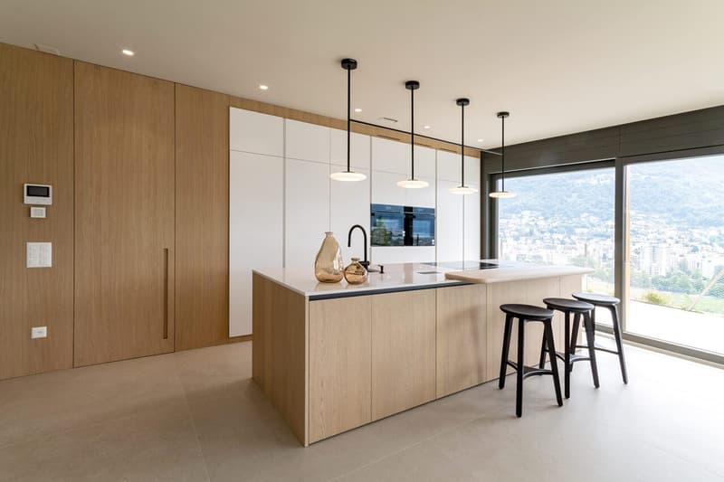 Attico in vendita a Lugano 4,5 locali con terrazza, giardino e vista (4)