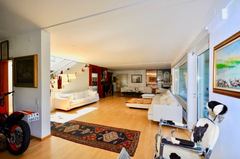 Villa fronte lago di Lugano in affitto a Bissone: Aprile - Settembre (8)