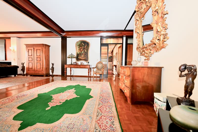 Prestigiosa Proprietà con Grande Giardino e Forte Potenziale a Vacallo (11)