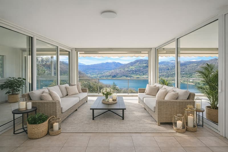 Raffinato Appartamento con Vista Lago - Anche Residenza Secondaria (3)